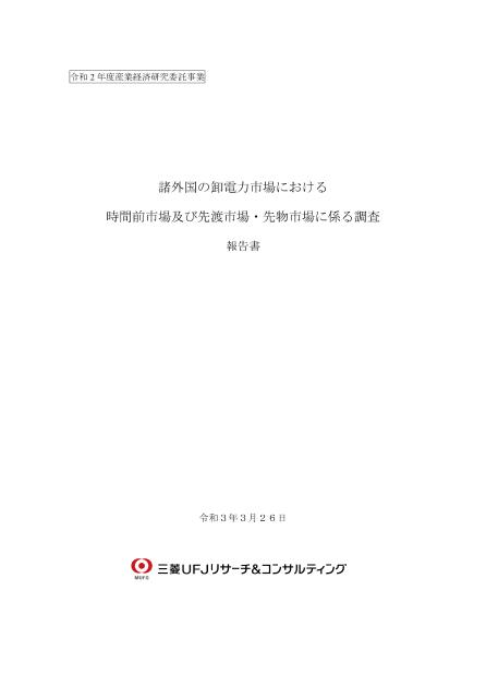 卸電力市場のサムネイル